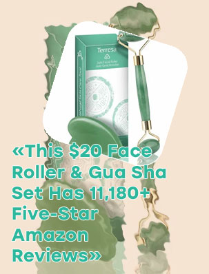 Derma roller gua sha
