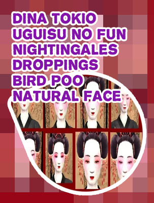 Geisha face tool
