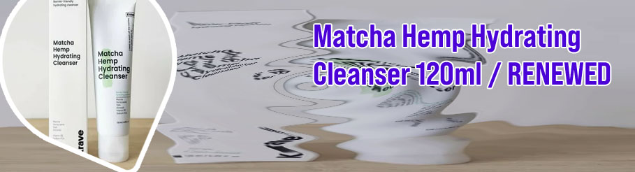 Matcha hemp hydrating cleanser