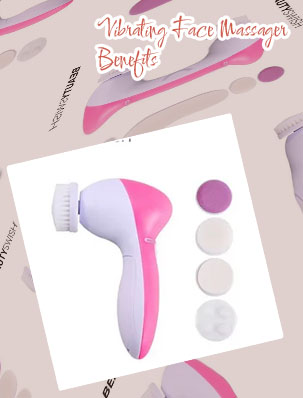 Mini face massager machine