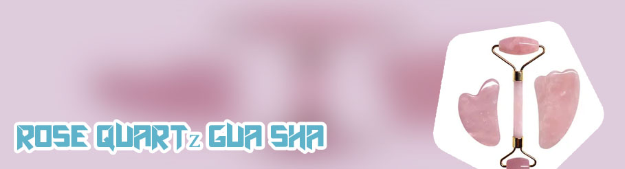 Pink quartz gua sha